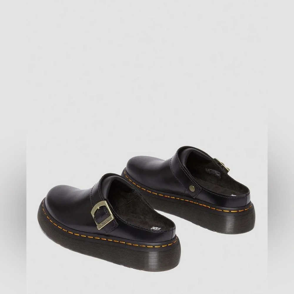 Dr. Martens Laketen Atlas Leather Slingback Platform Mule Clogs Men’s 12 NWT